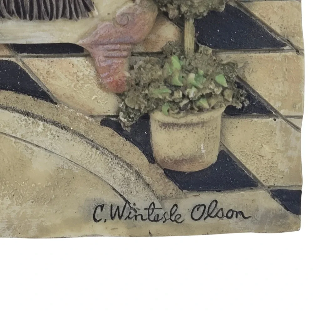 C. Winterle Olson Decorative Bathroom Wall Tiles 3D Resin 5.5